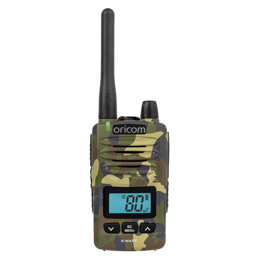 DTX600CAM Waterproof 5 Watt Handheld UHF CB Radio (Camo)
