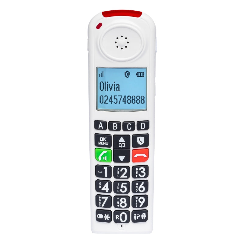 CARE920-2 Big Button Amplified Cordless Phone With Answering Machine Combo