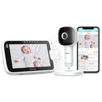 BS7VPOBH650AI Babysense7 + OBH650AI Smart HD Video Baby Monitor Value Pack