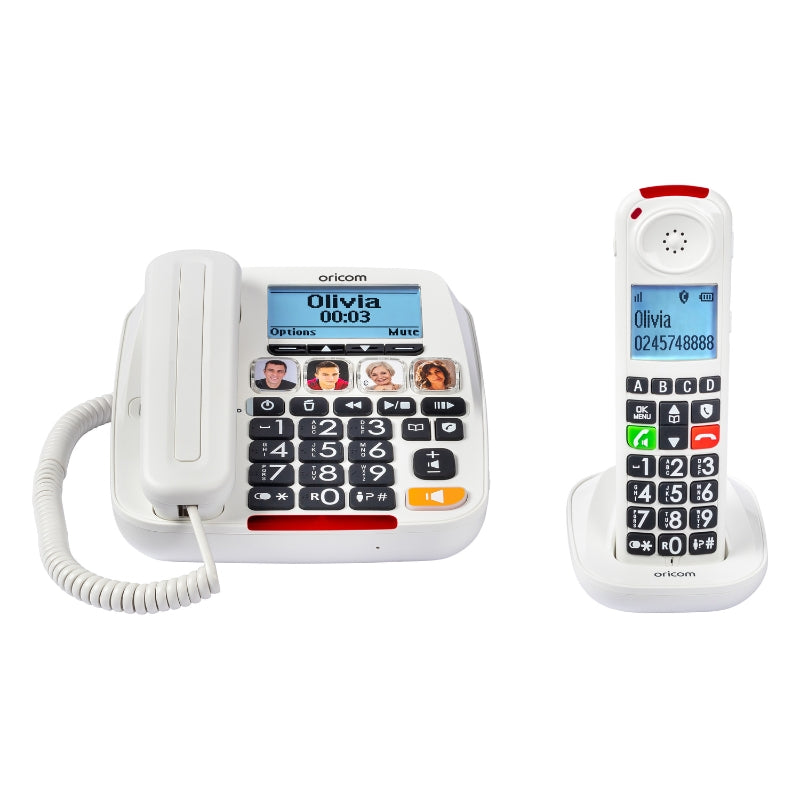 CARE920-1 Big Button Amplified Phone with Cordless Handset