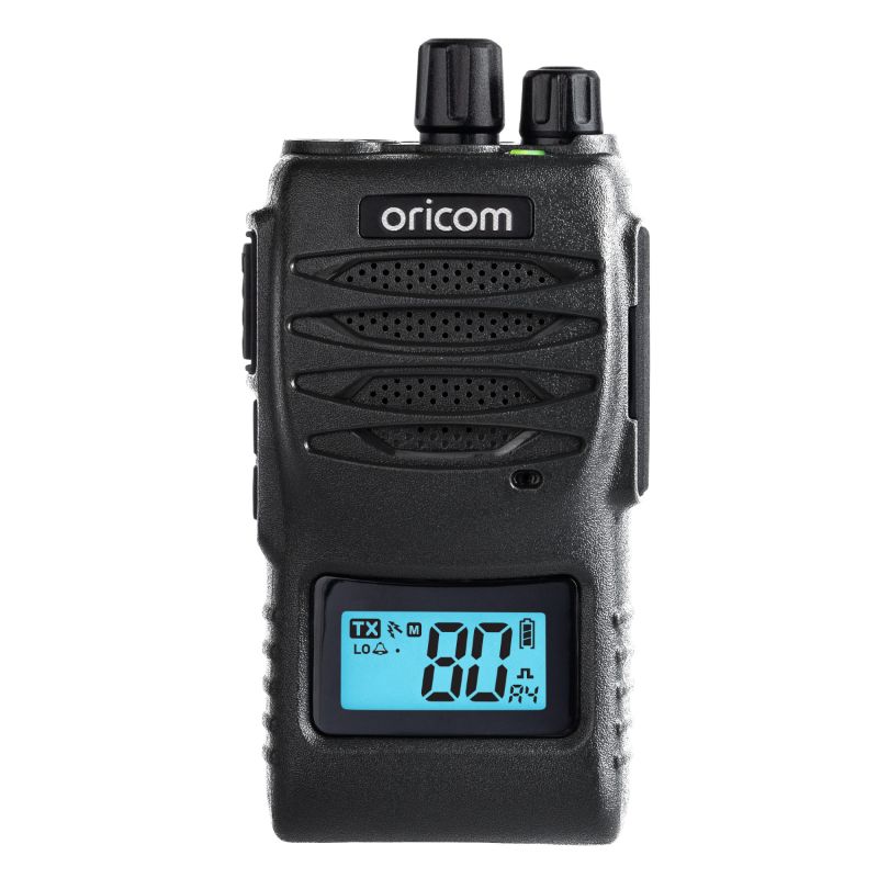 UHF5400BK-SPK 5 Watt Handheld UHF CB Radio + Speaker Microphone