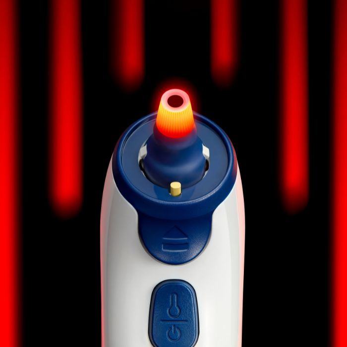  A pre-heated probe ensures accurate readings every time