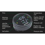 TPMC-2E Tyre Pressure Monitoring System for Motorcycles Incl. 2 External Sensors