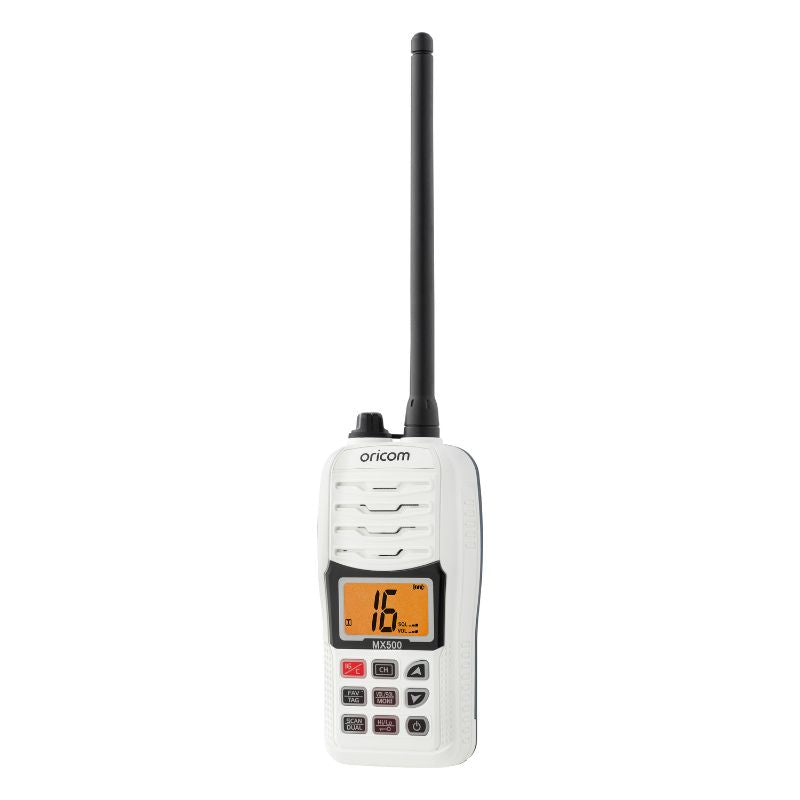 MX500 5 Watt VHF Marine Radio (White)