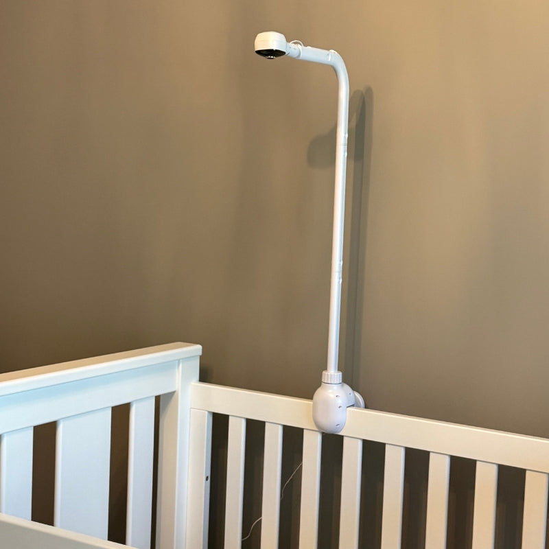 Overhead cot stand mount