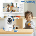 BS7VPSC640 Babysense7 + Secure640 Baby Monitor Value Pack