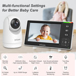 BS7VPSC430 4.3" Video Baby Monitor + BS7 Breathing Movement Monitor