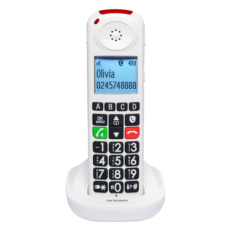 CARE920-2 Big Button Amplified Cordless Phone With Answering Machine Combo