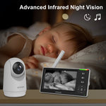 SC430 4.3" Video Baby Monitor With Motorised Pan-Tilt Camera