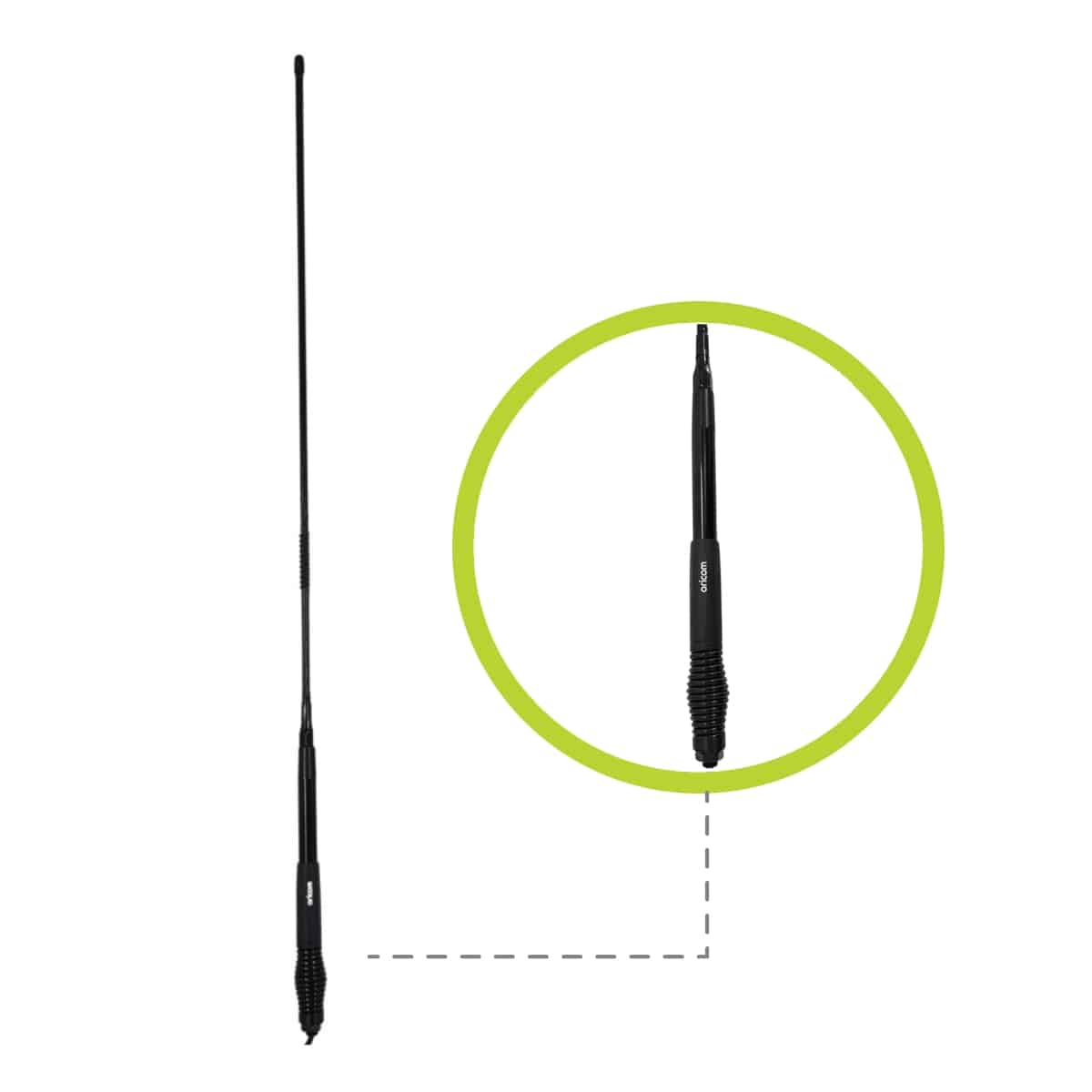 ANU226 6.5dBi UHF CB Antenna