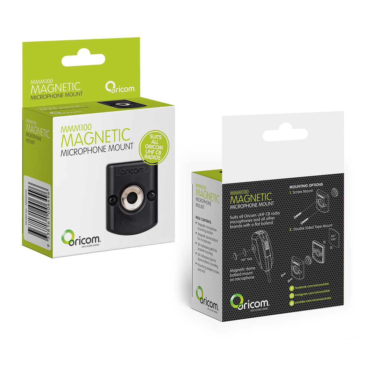 MMM100 Magnetic Microphone Mounting Bracket