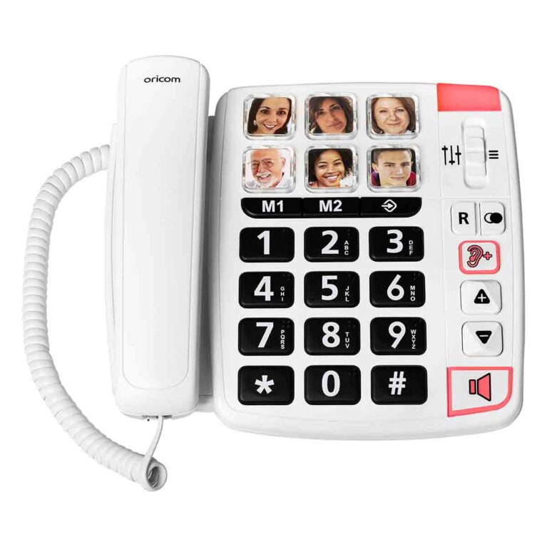 CARE80S Big Button Amplified Speakerphone With Picture Dialling