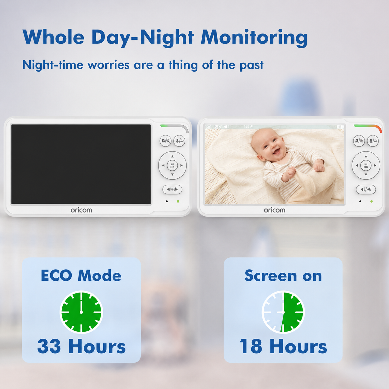 SC640 6" Video Baby Monitor with Motorised Pan/Tilt