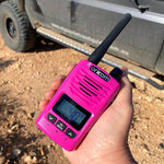 DTX600PNK Waterproof IP67 5 Watt Handheld UHF CB Radio (Pink)