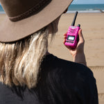 DTX600PNK Waterproof IP67 5 Watt Handheld UHF CB Radio (Pink)