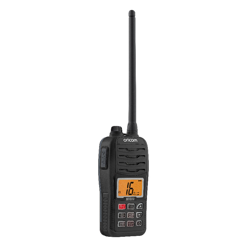 MX500 5 Watt VHF Marine Radio (Black)