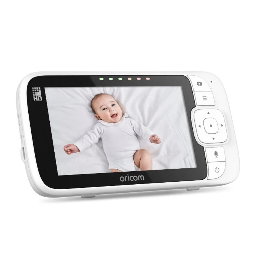 OBH650AIVP02SD 5" Smart AI Video Baby Monitor and Duck Bath Thermometer Bundle