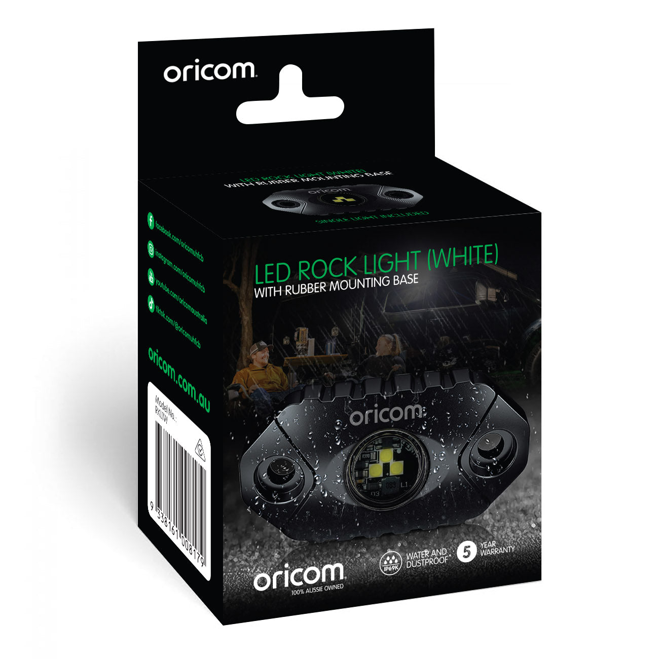 RKL1W LED Rock Light Single Pack (White)