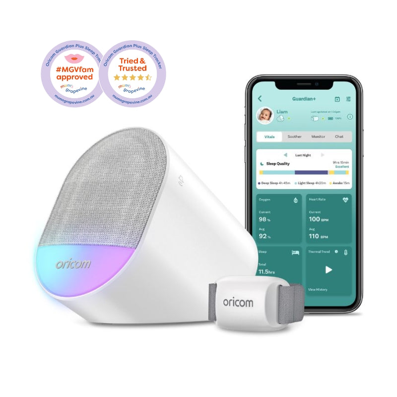 OBHGPLUS Guardian Plus Wearable Sleep Tracker + Smart Soother