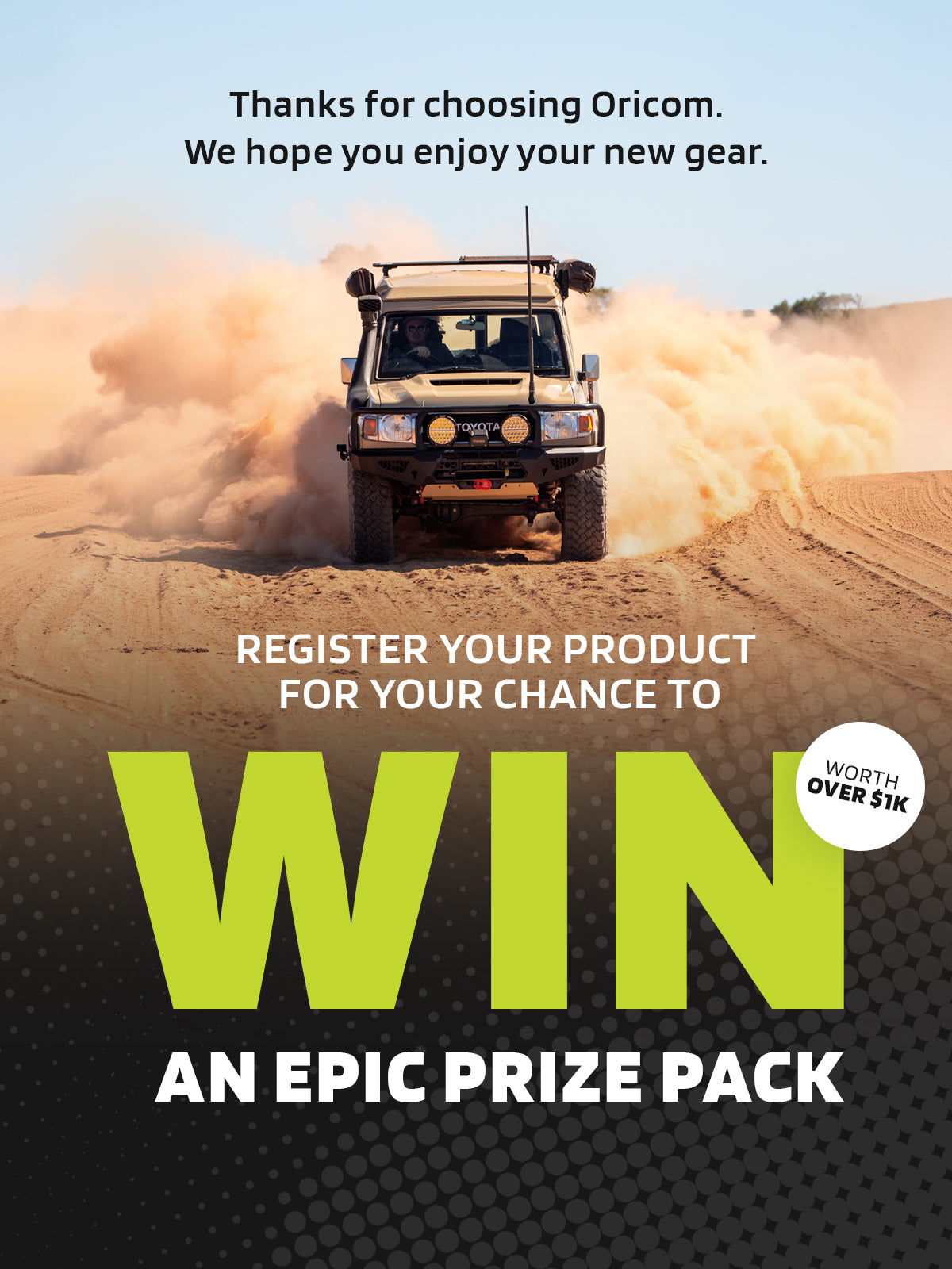 Register to Win