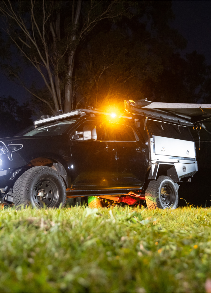 RKL1A LED Rock Light Single Pack (Amber)
