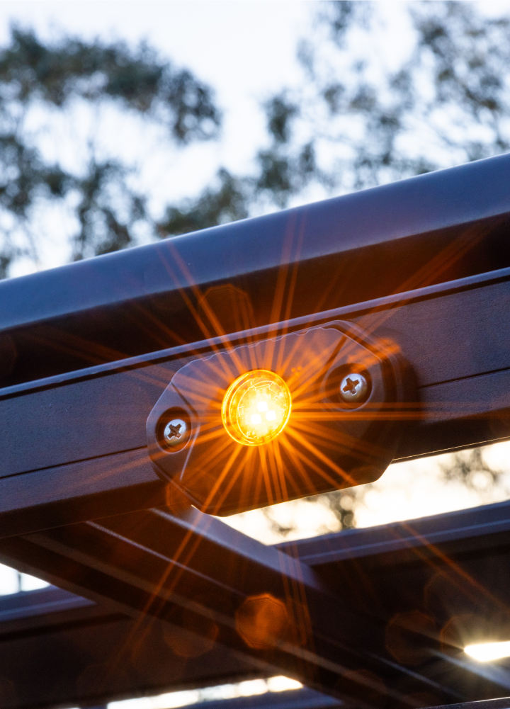RKL1A LED Rock Light Single Pack (Amber)